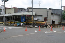 商店街の様子